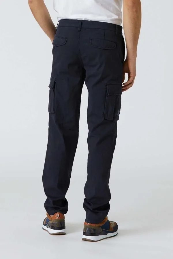 Pantalon Hombre Aeronautica Militare 231Pa1329Ct2443 08312 Blue Black