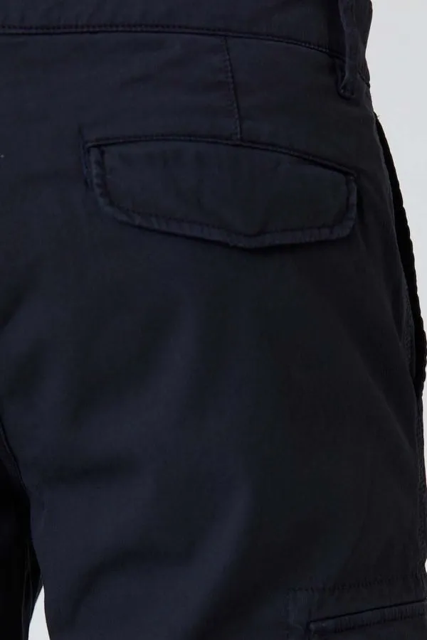 Pantalon Hombre Aeronautica Militare 231Pa1329Ct2443 08312 Blue Black