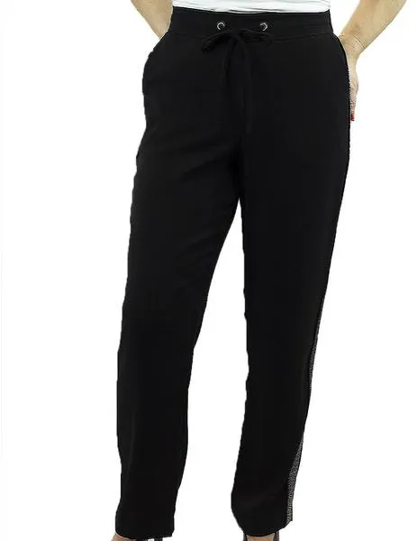 pantalon naf naf  fluido franja lateral