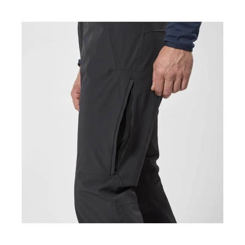Pantalones impermeables Millet Snowbasin Pt para hombre (NEGRO)
