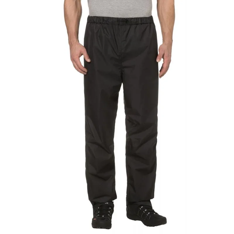 Pantalones impermeables Vaude Fluid Pants II para hombre (negro)