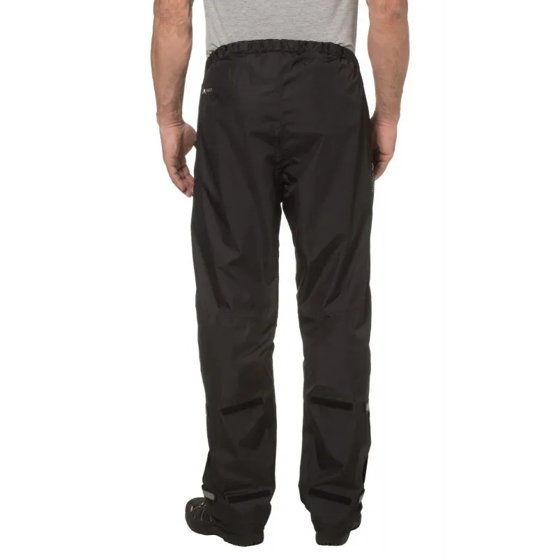 Pantalones impermeables Vaude Fluid Pants II para hombre (negro)