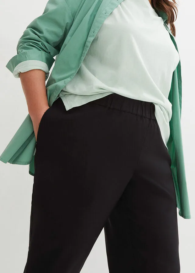 Pantalón chino Negro
