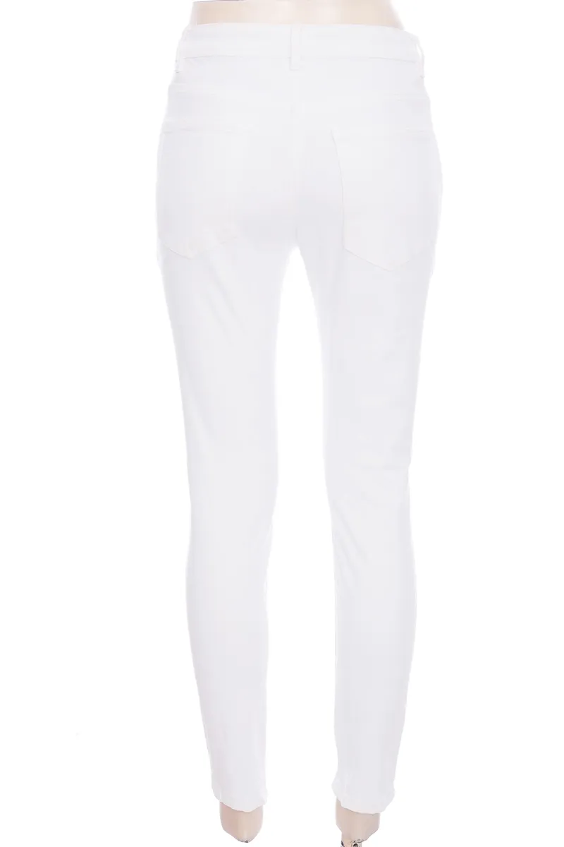 PANTALóN COLOR BLANCO  ZARA