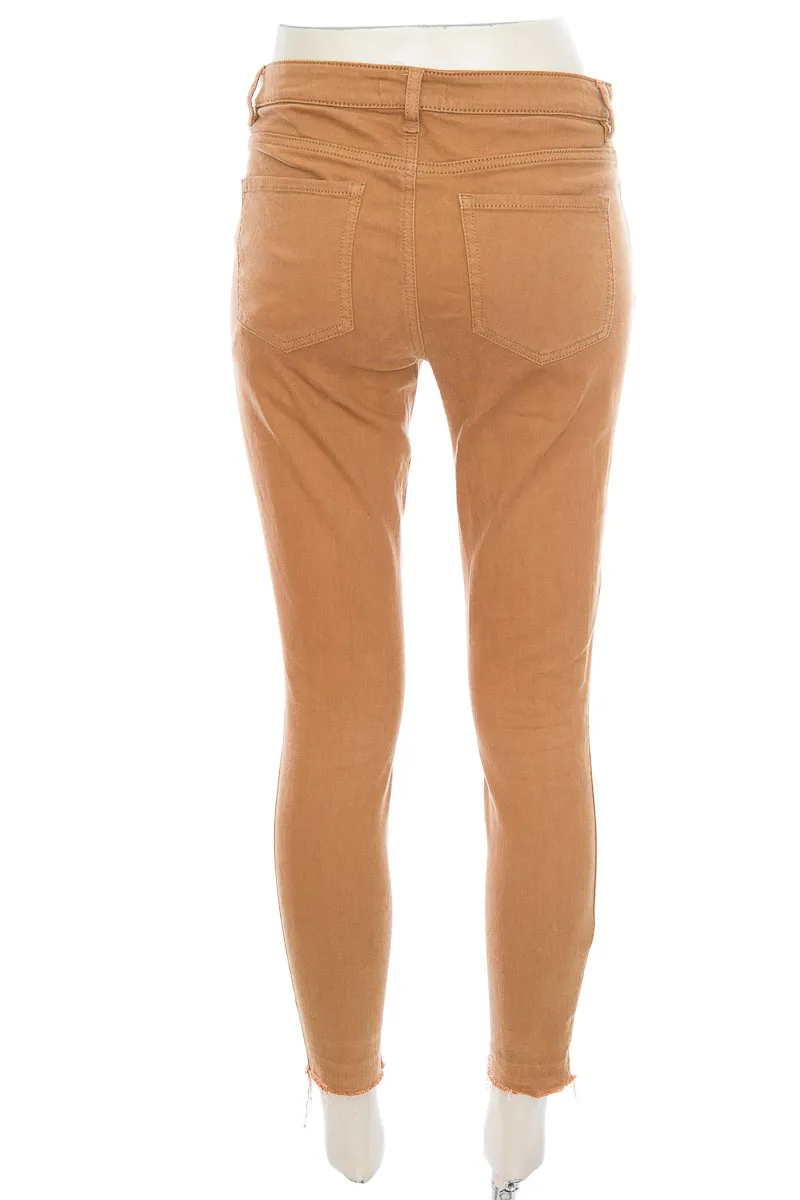 PANTALóN COLOR CAFé  NAF NAF