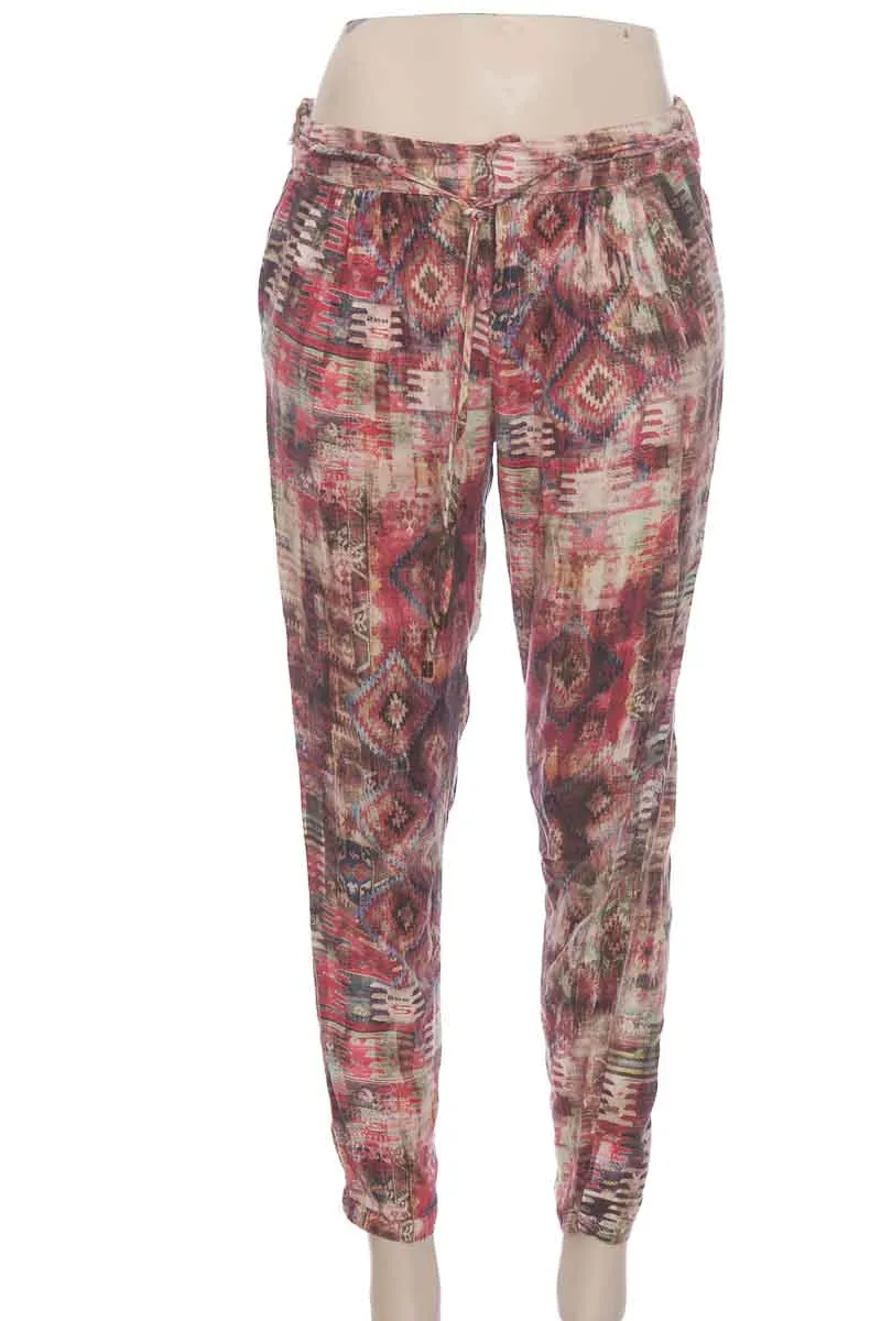 PANTALóN COLOR ESTAMPADO  ZARA