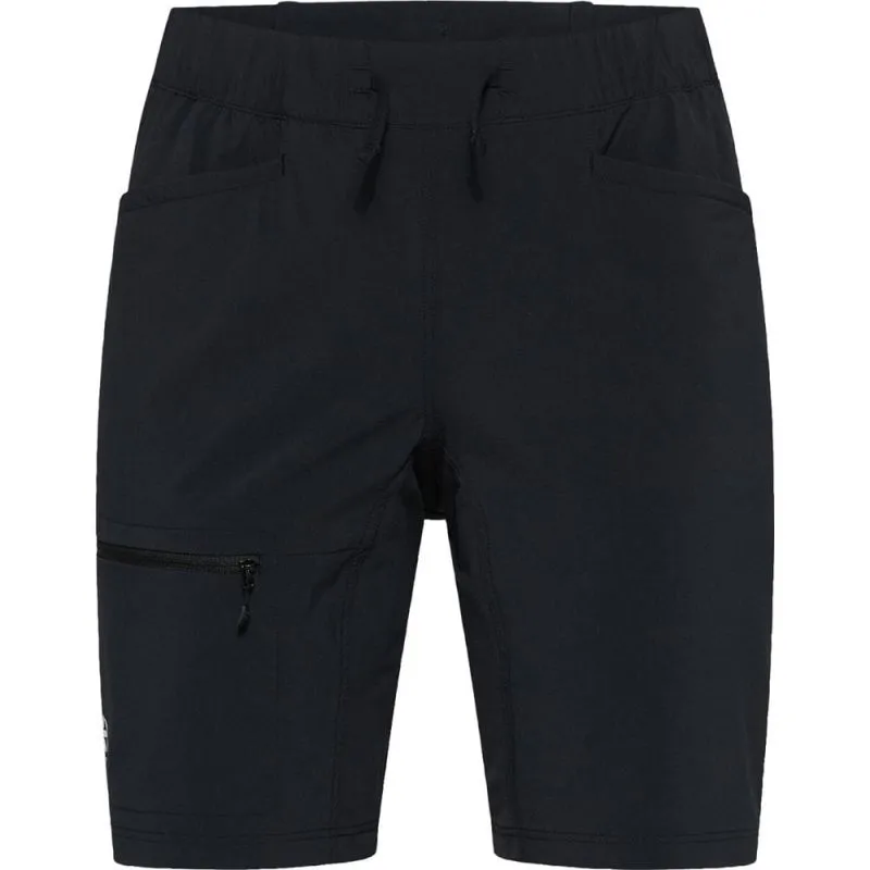 Pantalón Corto HAGLOFS ROC Lite Standard, Mujer (Negro Verdadero)