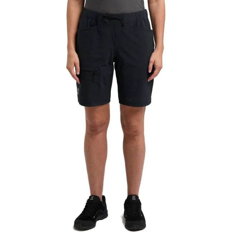 Pantalón Corto HAGLOFS ROC Lite Standard, Mujer (Negro Verdadero)