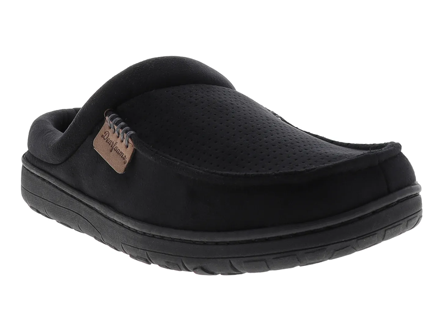 Pantuflas Dearfoams Brendan Perforated Para Hombre