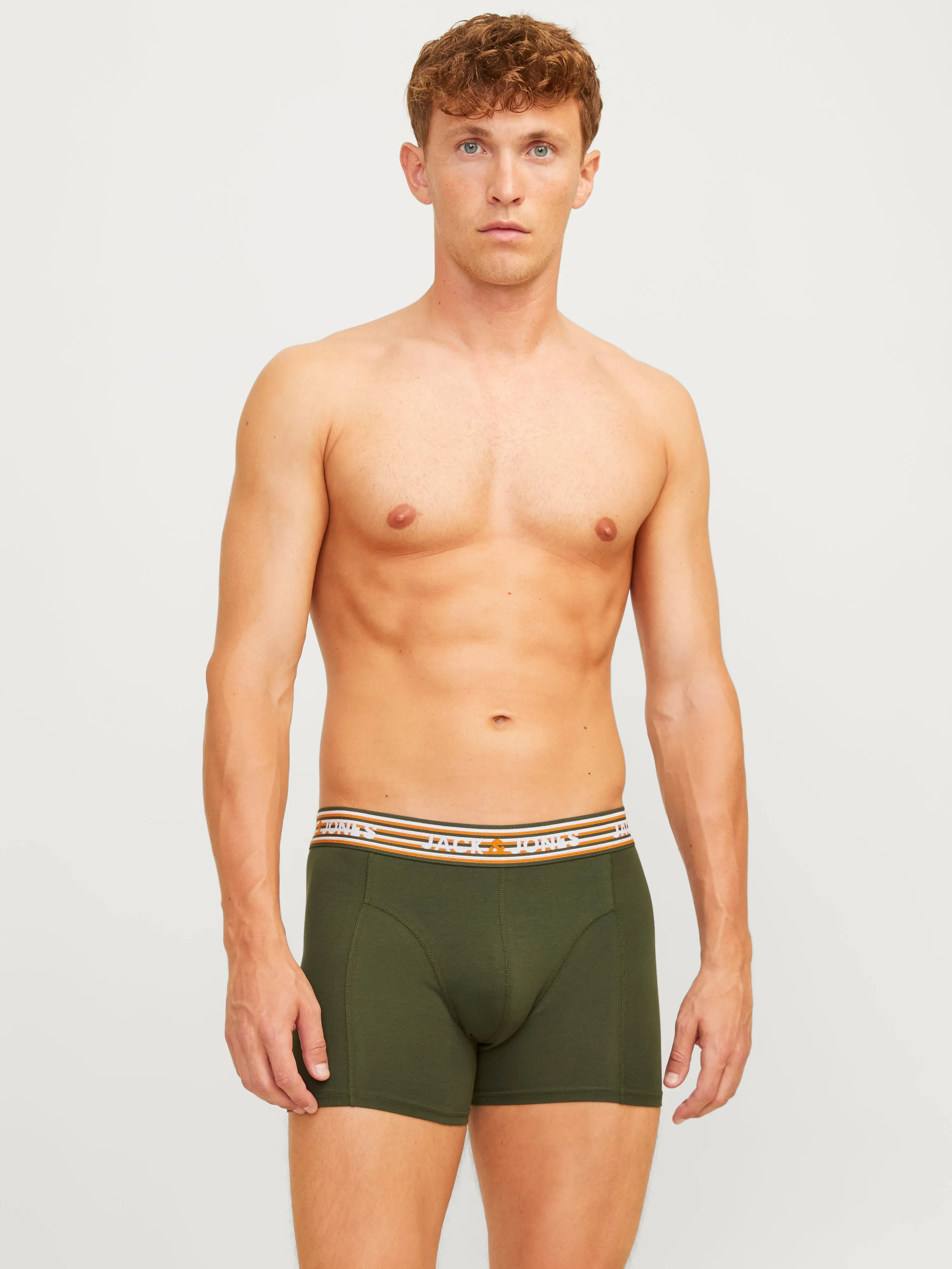 Paquete de 3 Boxers | Verde oscuro | Jack & Jones®
