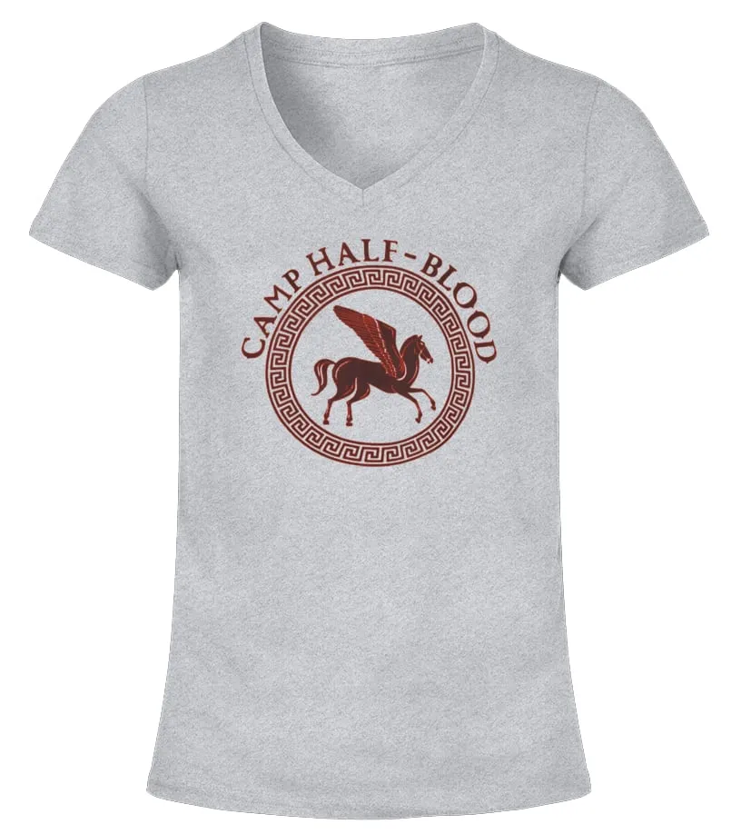 Percy Jackson Merch Camiseta cuello pico Mujer
