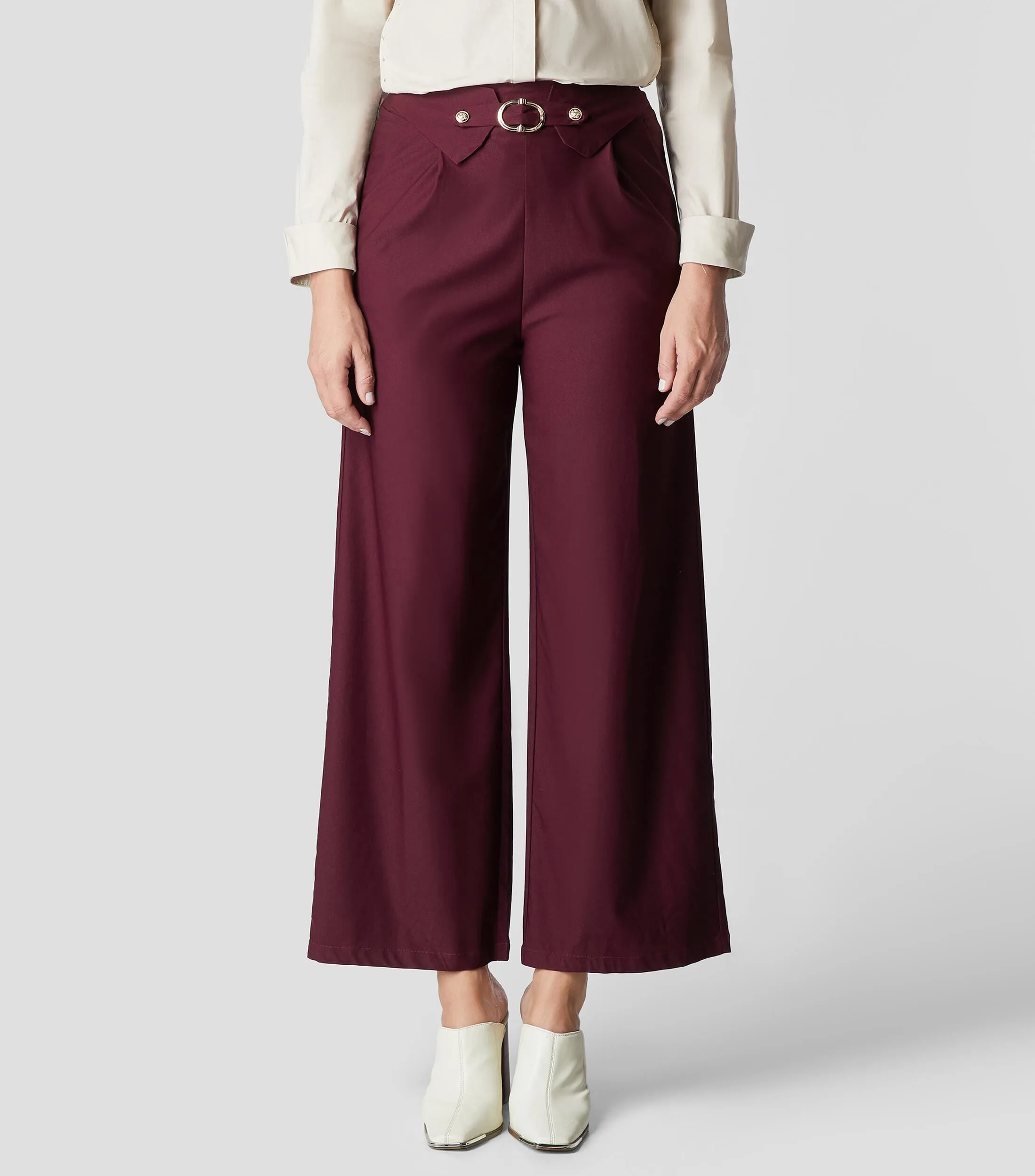 Pertegaz Pantalón casual acampanado Mujer