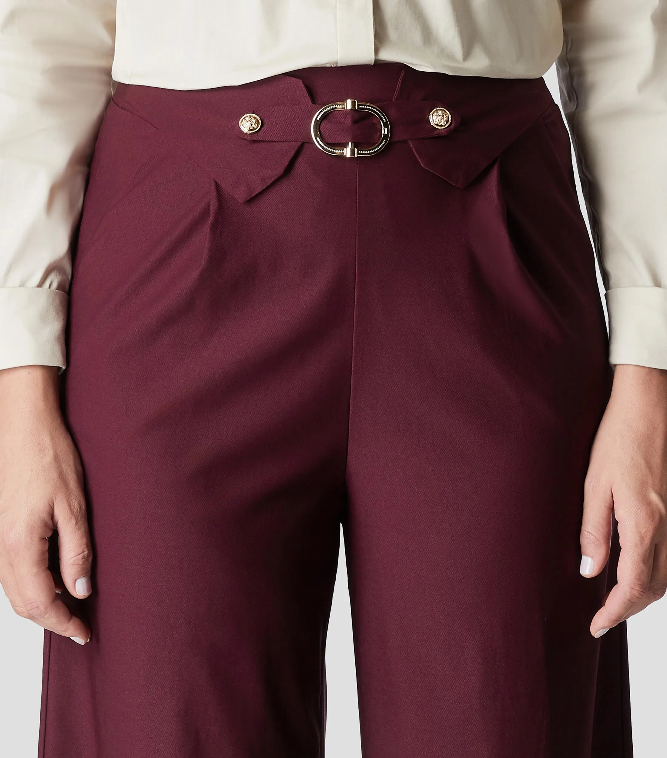 Pertegaz Pantalón casual acampanado Mujer