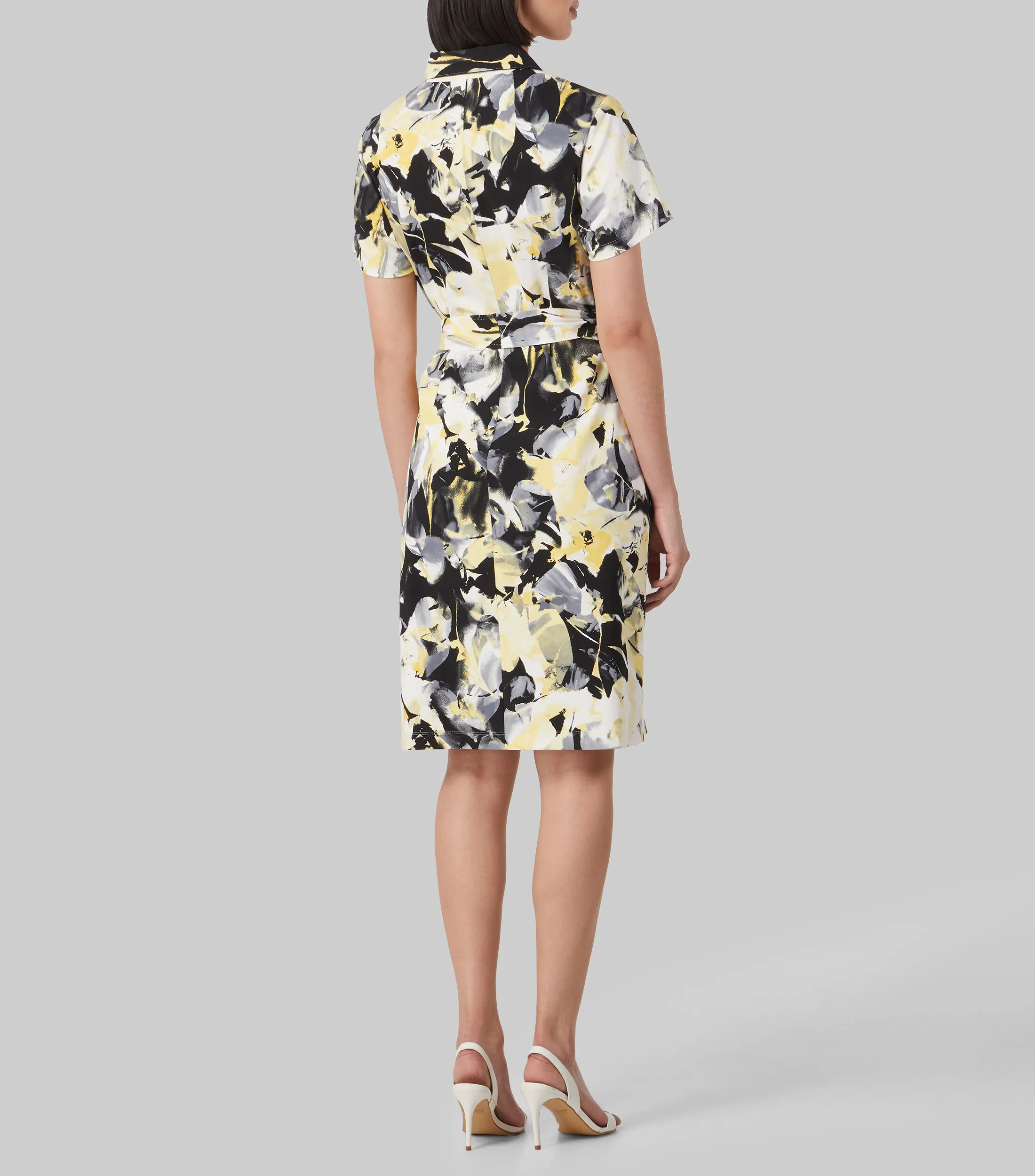 Pertegaz Vestido midi de manga corta Mujer