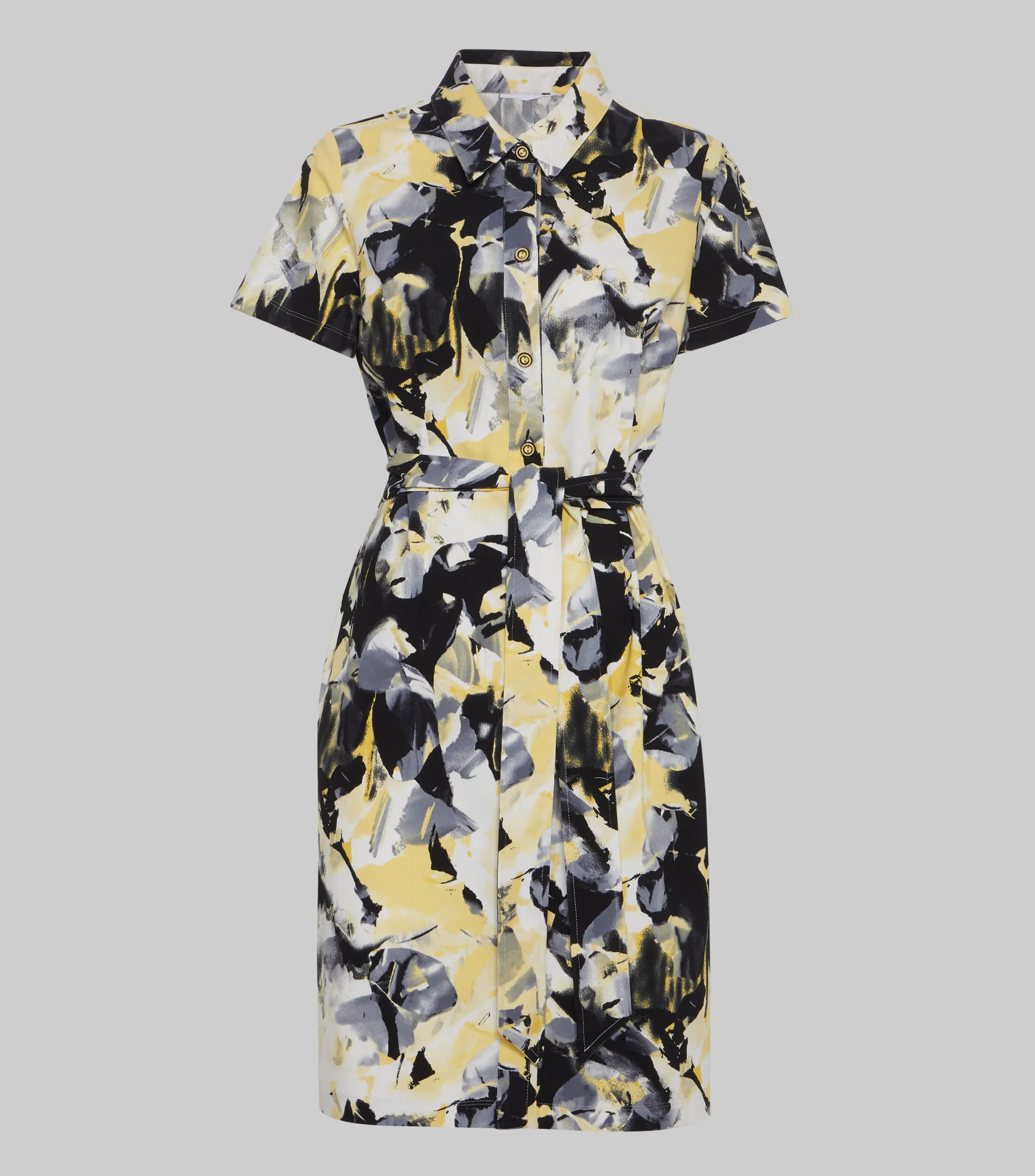 Pertegaz Vestido midi de manga corta Mujer