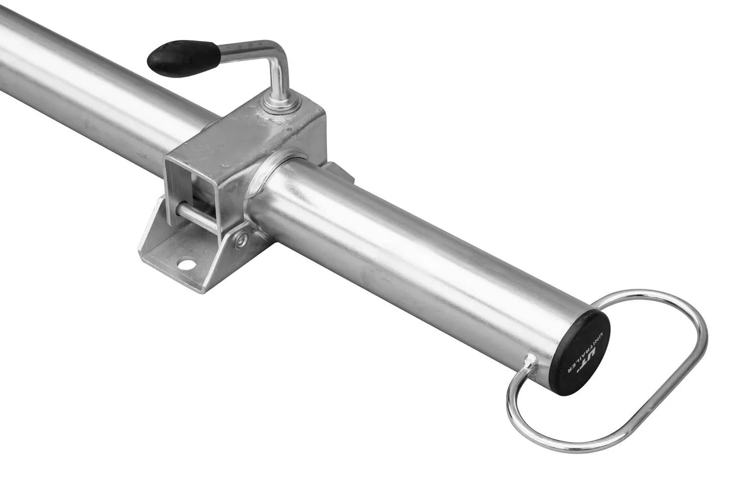 PIE APOYO FIJO CON ABRAZADERA UNITRAILER 60 CM  FI 48 MM