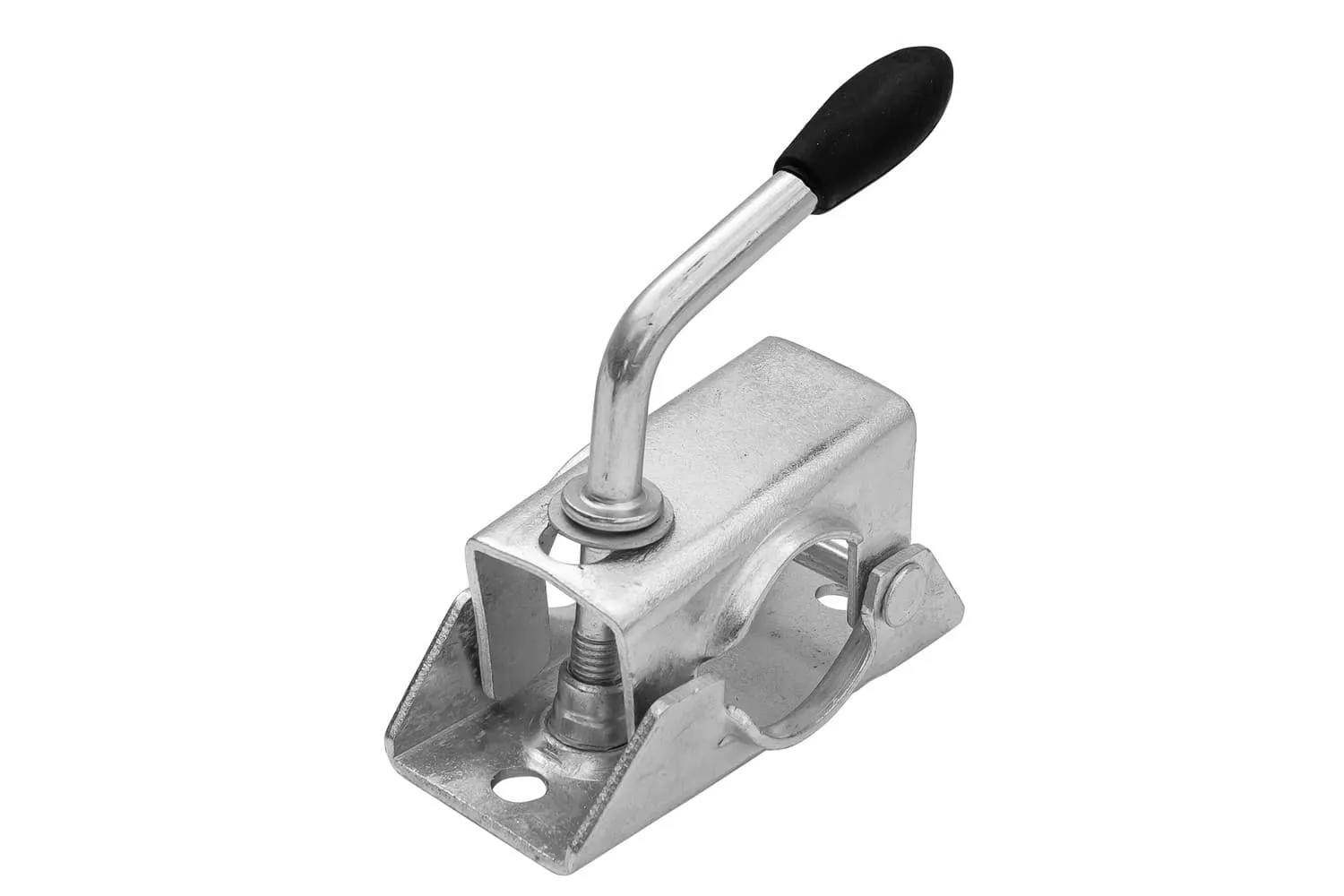 PIE APOYO FIJO CON ABRAZADERA UNITRAILER 60 CM  FI 48 MM