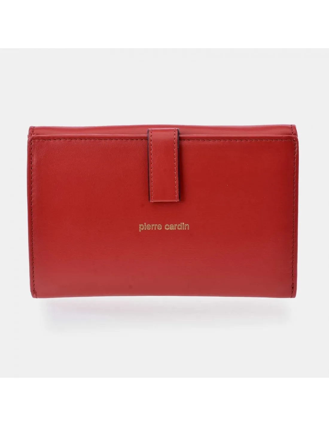 PIERRE CARDIN monedero billetero grande para mujer piel suave