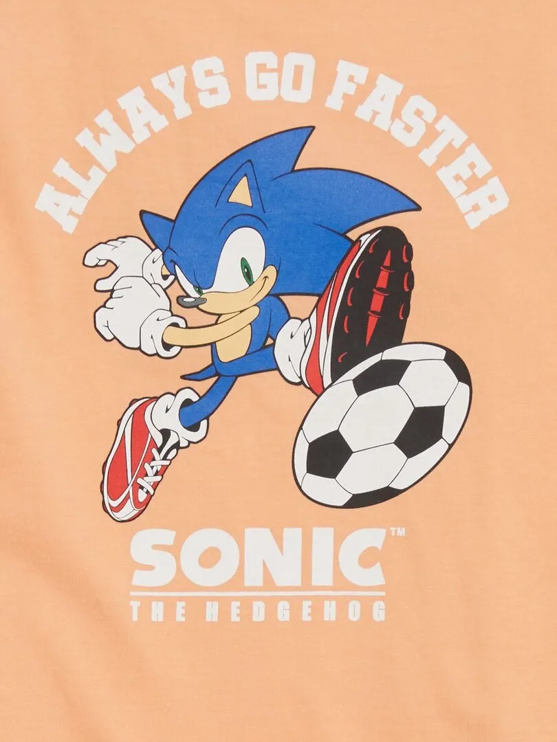 PIJAMA CORTO 'SONIC' 'SEGA'  2 PIEZAS  AZUL