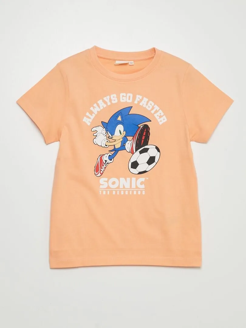 PIJAMA CORTO 'SONIC' 'SEGA'  2 PIEZAS  AZUL