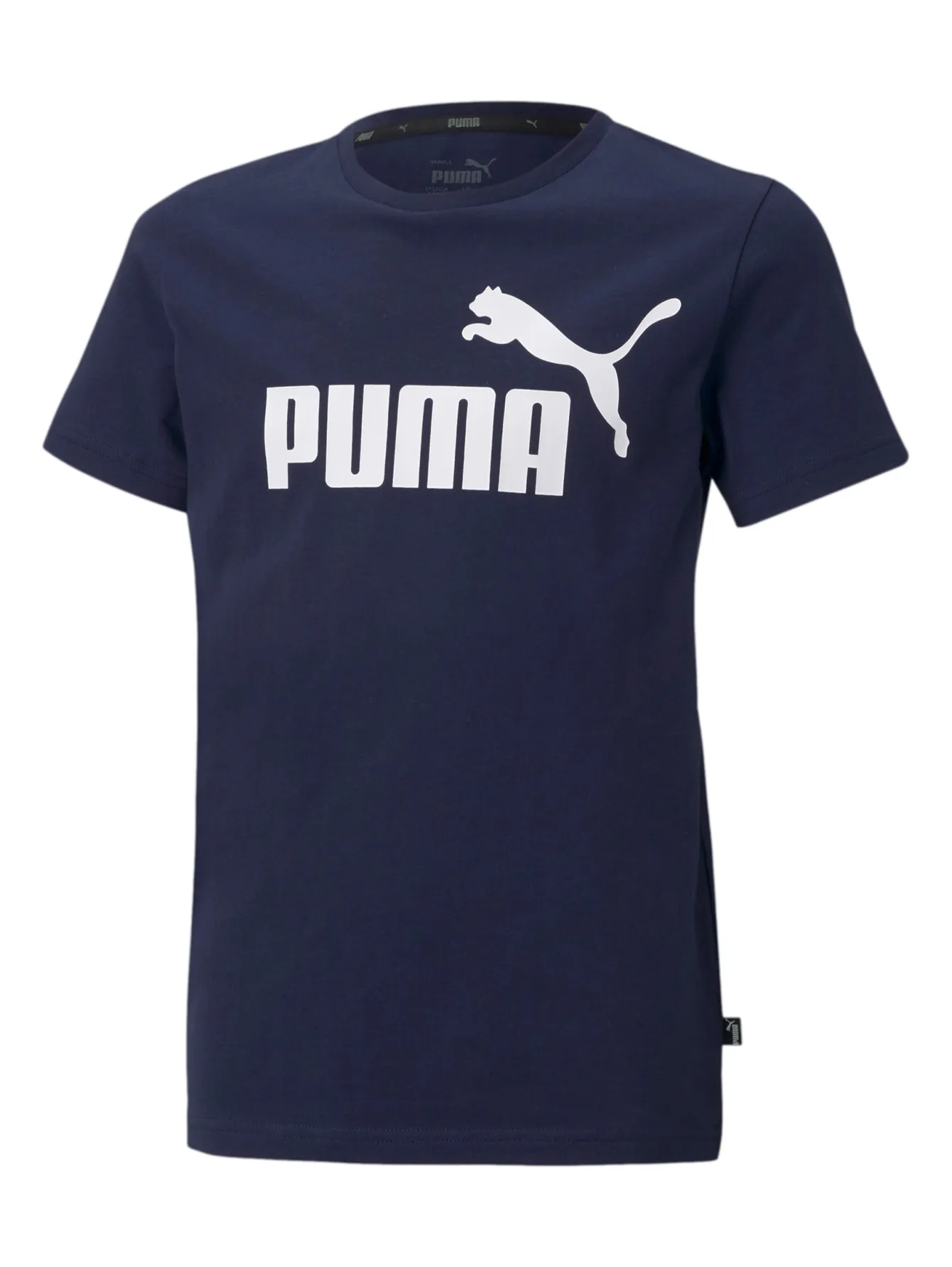Playera Puma 586960 06 Azul Para Niño