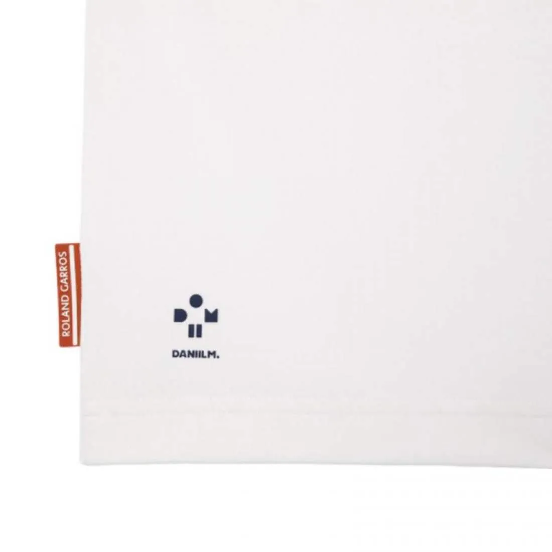 Polo Lacoste Roland Garros Medvedev Blanco Azul Marino | LACOSTE