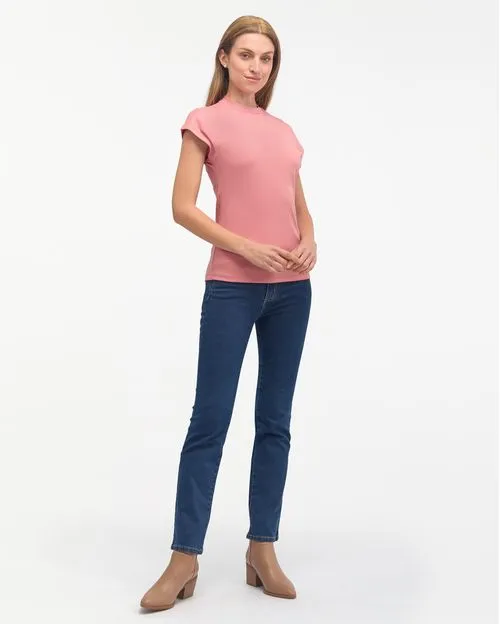 Polo Mujer Camille Rosa Dusty