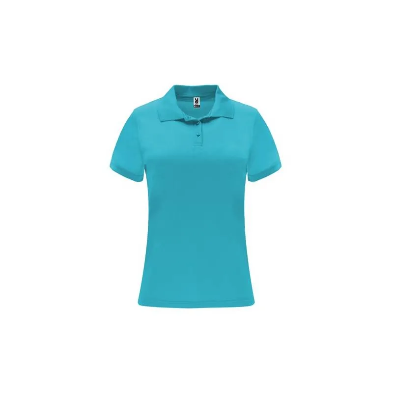 Polo técnico de manga corta para mujer