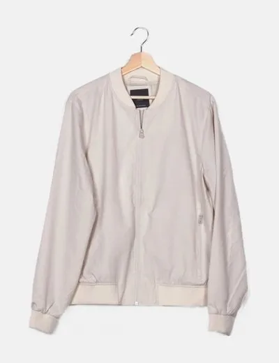 Primark Chaqueta bomber beige