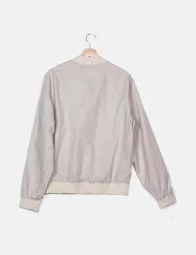 Primark Chaqueta bomber beige