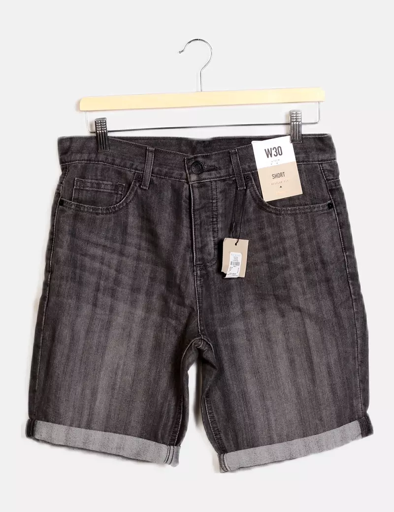 Primark Pantalón denim gris