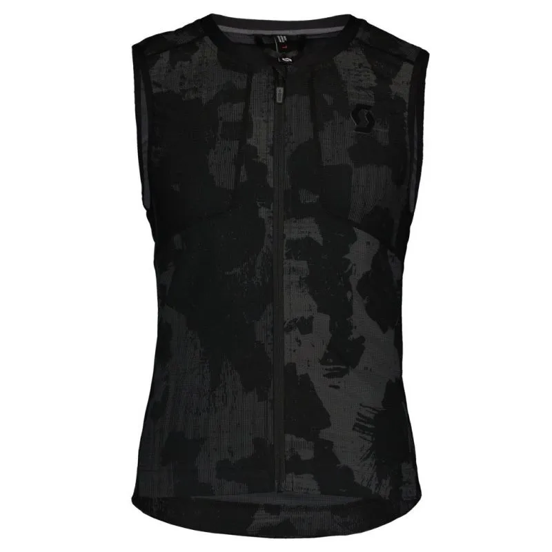 Protector de espalda para niños Scott Chaleco SCO Protector Jr AirFlex (camuflaje negro)
