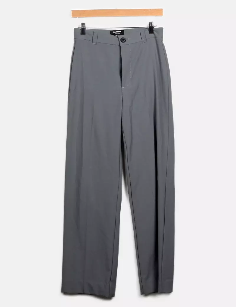 Pull&Bear Pantalones de tela Fluido