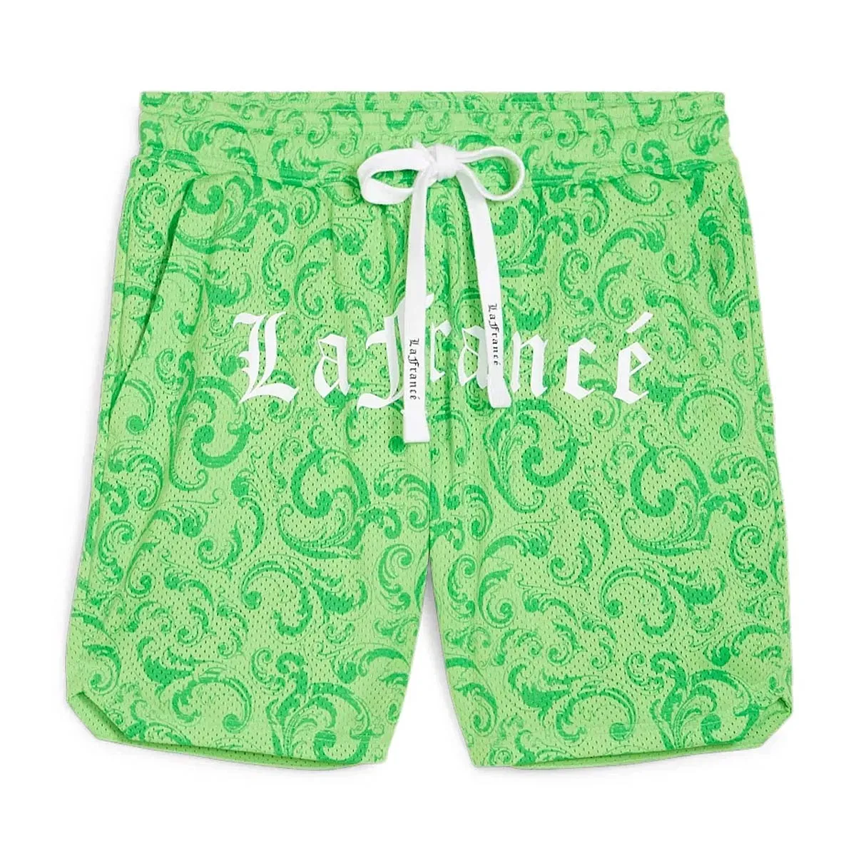 Puma HOOPS X LAFRANCE HOLIDAY ALL OVER PRINT SHORTS "Spring Fern"