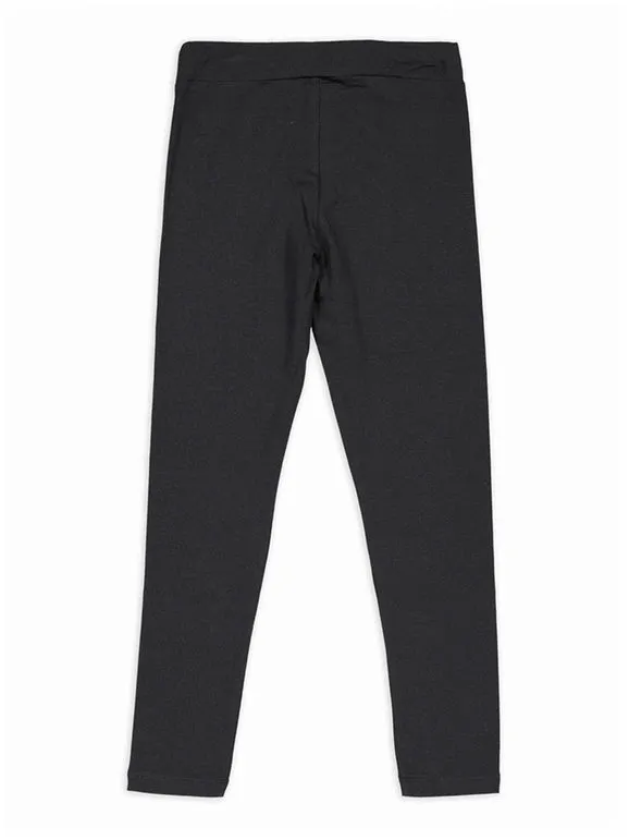 Puma Leggings deportivos de mujer de largo 3/4 con logo brillante