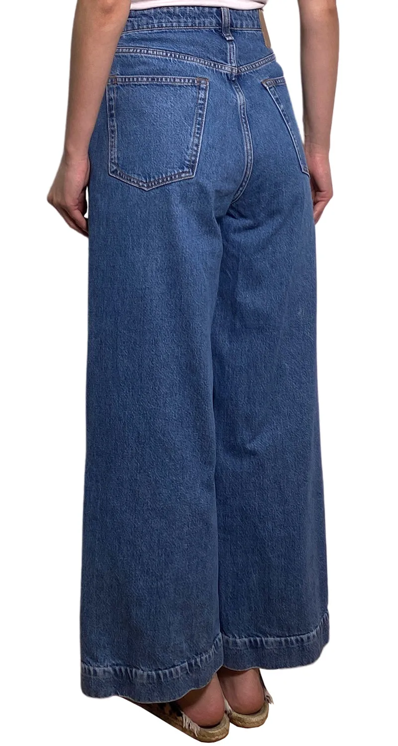 RAG & BONE PANTALóN HIGH RISE ANKLE WIDE LEG