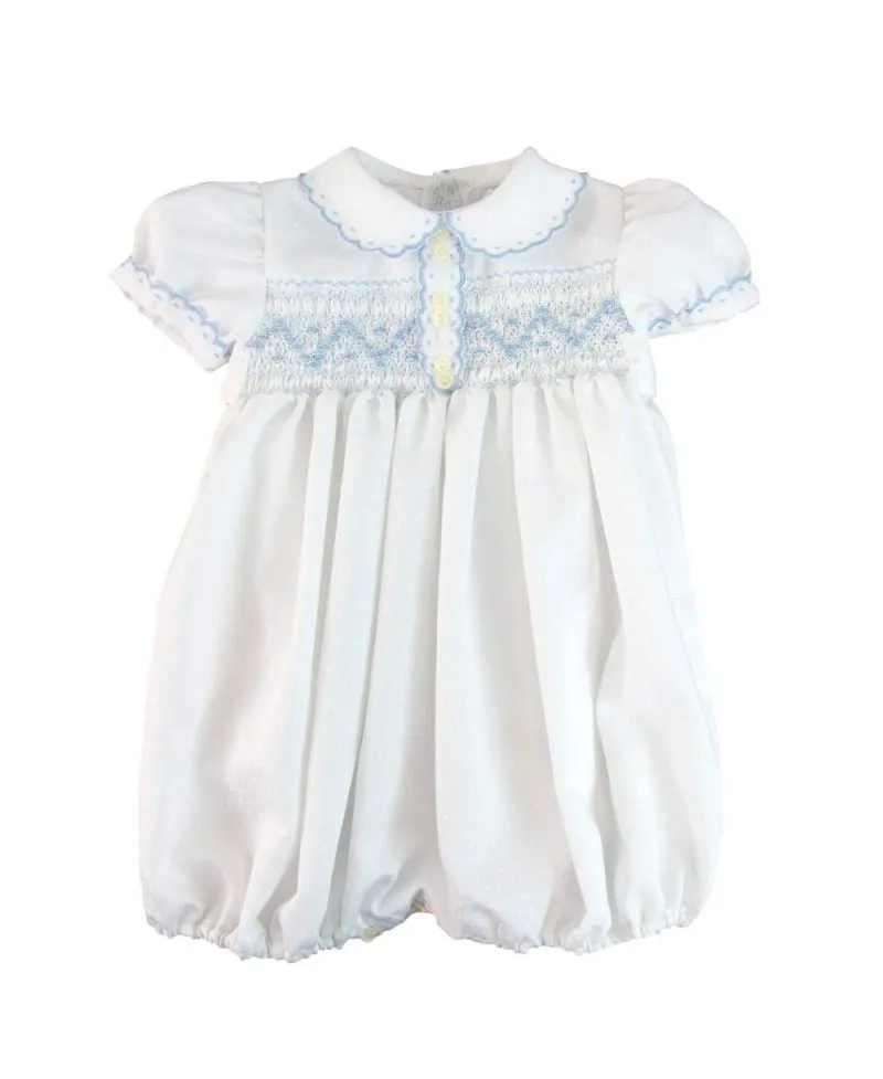 Ranita Bebe Ro Infantil Brillantina Azul