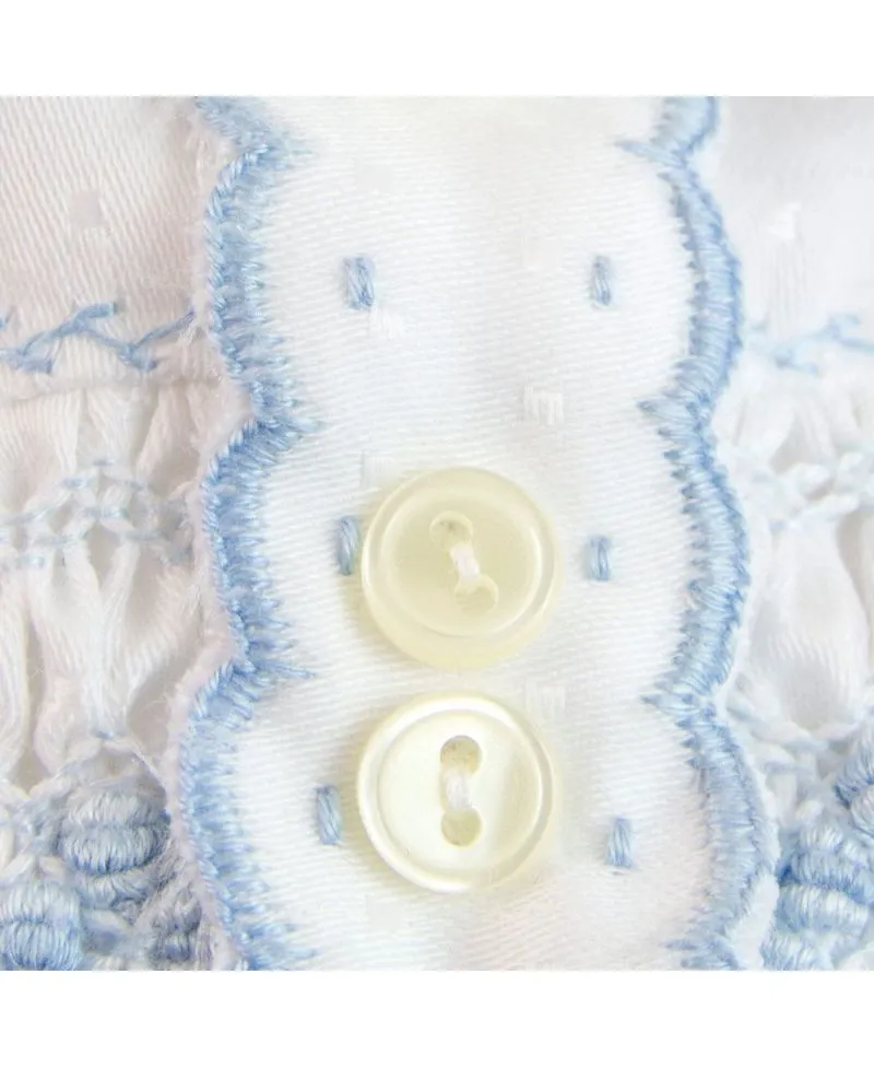 Ranita Bebe Ro Infantil Brillantina Azul