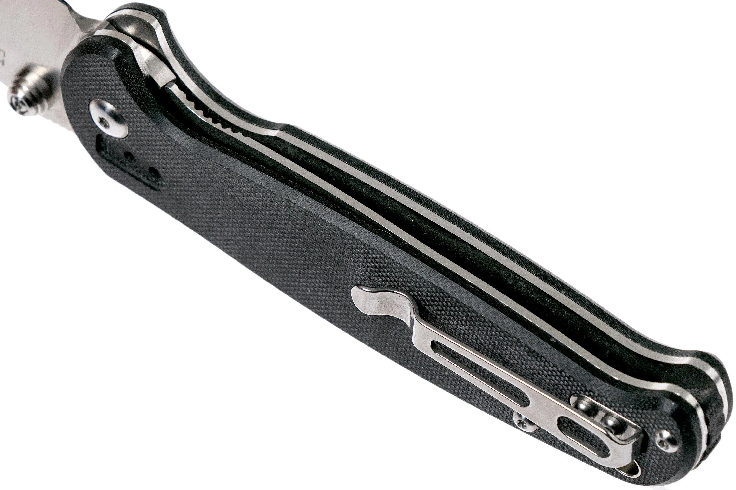 Real Steel Blue Sheep H6 Satin Black 7761 navaja