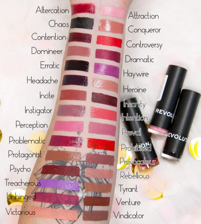 REVOLUTION PRO  BARRA DE LABIOS PRO SUPREME  CONQUEROR