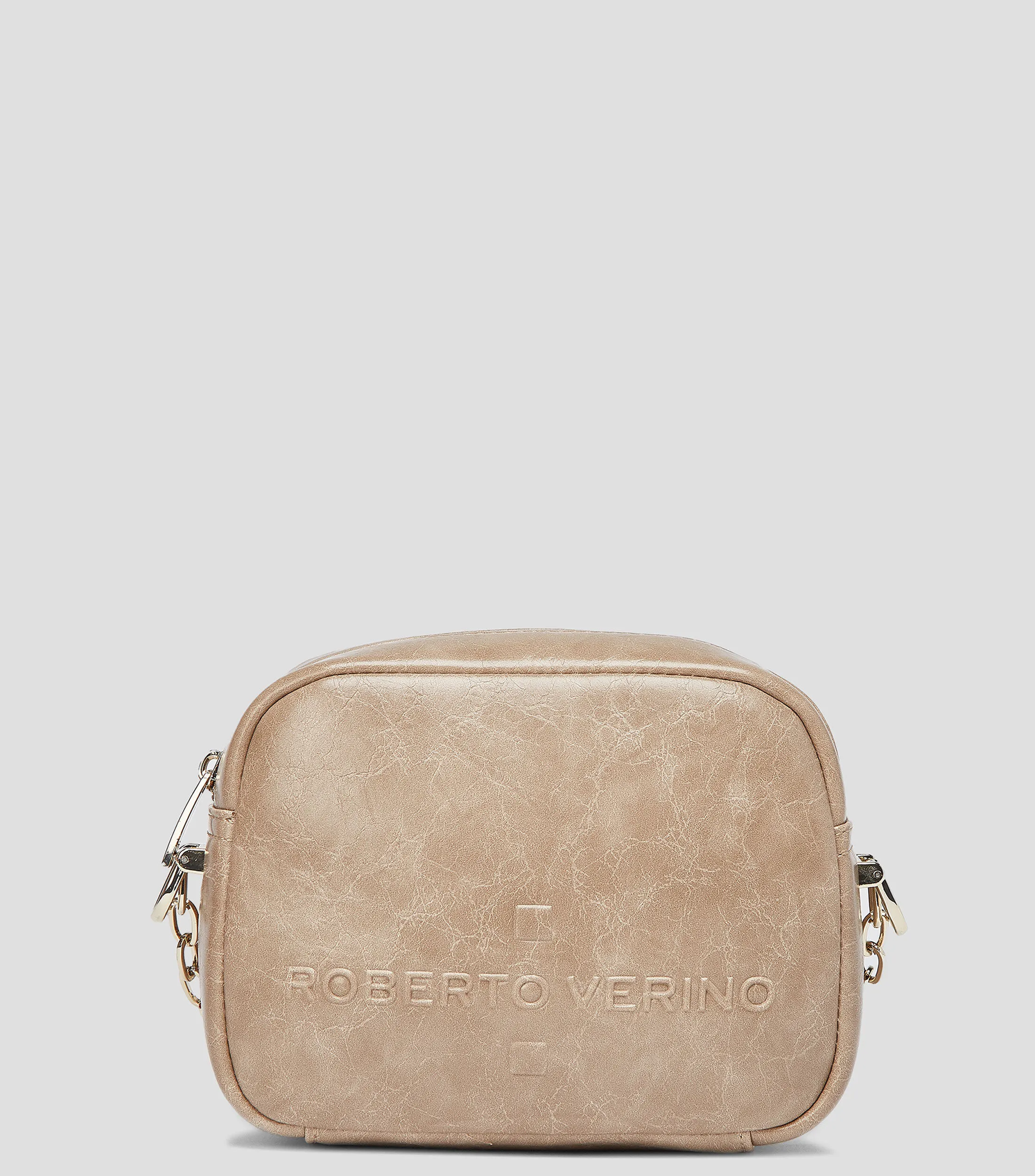 Roberto Verino Bolso Crossbody craquelado Mujer