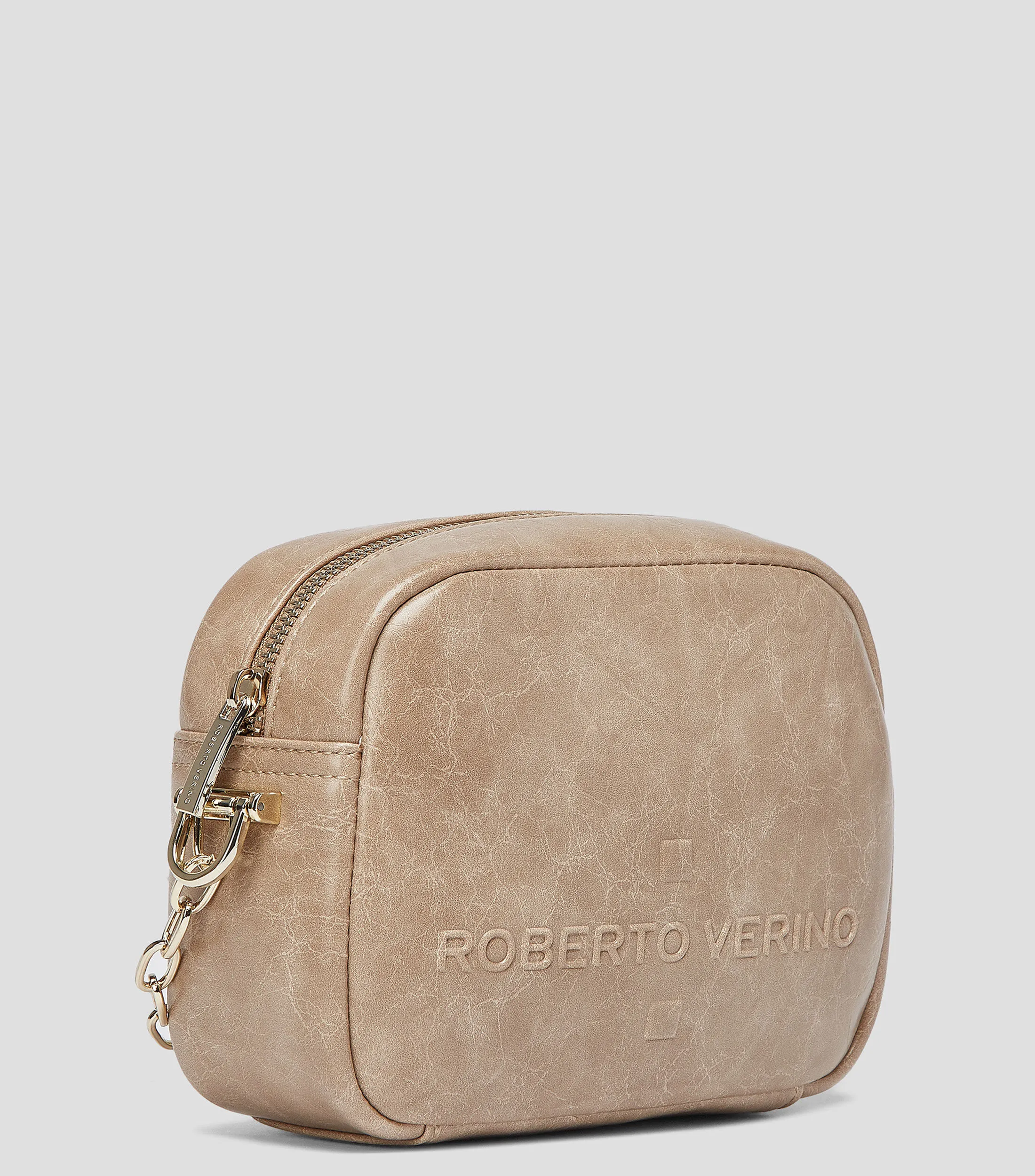 Roberto Verino Bolso Crossbody craquelado Mujer