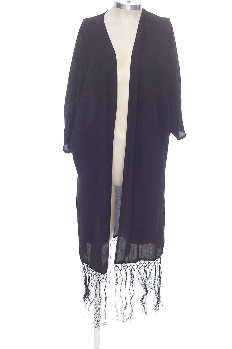 ROPA DEPORTIVA / SALIDA DE BAñO COLOR NEGRO  ELA