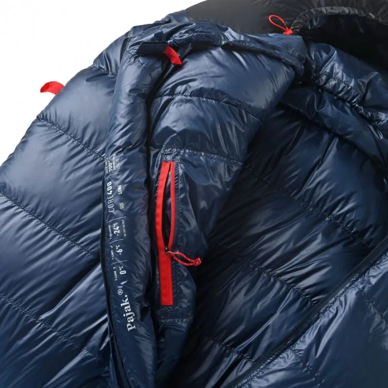 Saco de dormir Pajak CORE 400 (azul) regular