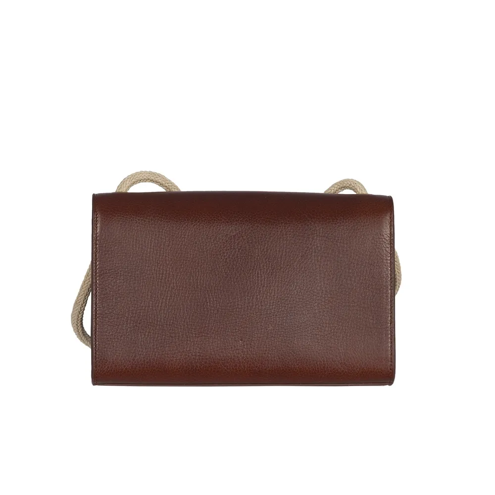 Saint Laurent Bolso Kate Marrón