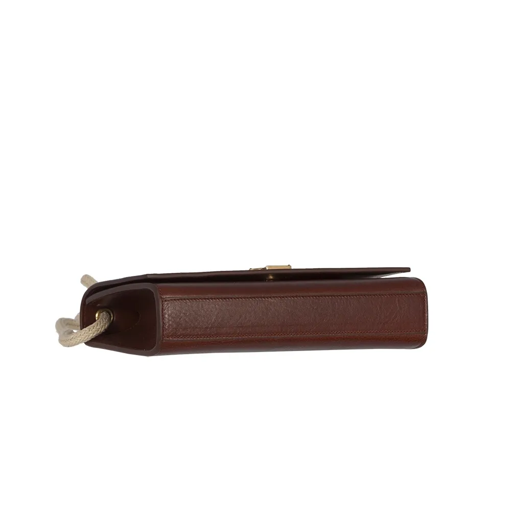 Saint Laurent Bolso Kate Marrón
