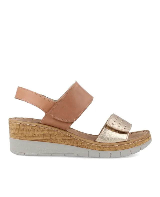 Sandalia cuña Walk & Fly Poniente 6548 50090