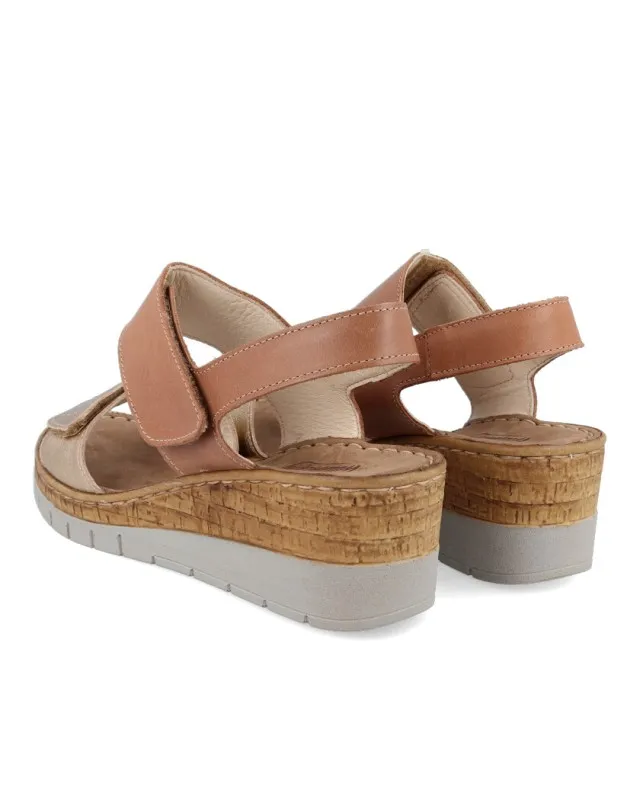 Sandalia cuña Walk & Fly Poniente 6548 50090