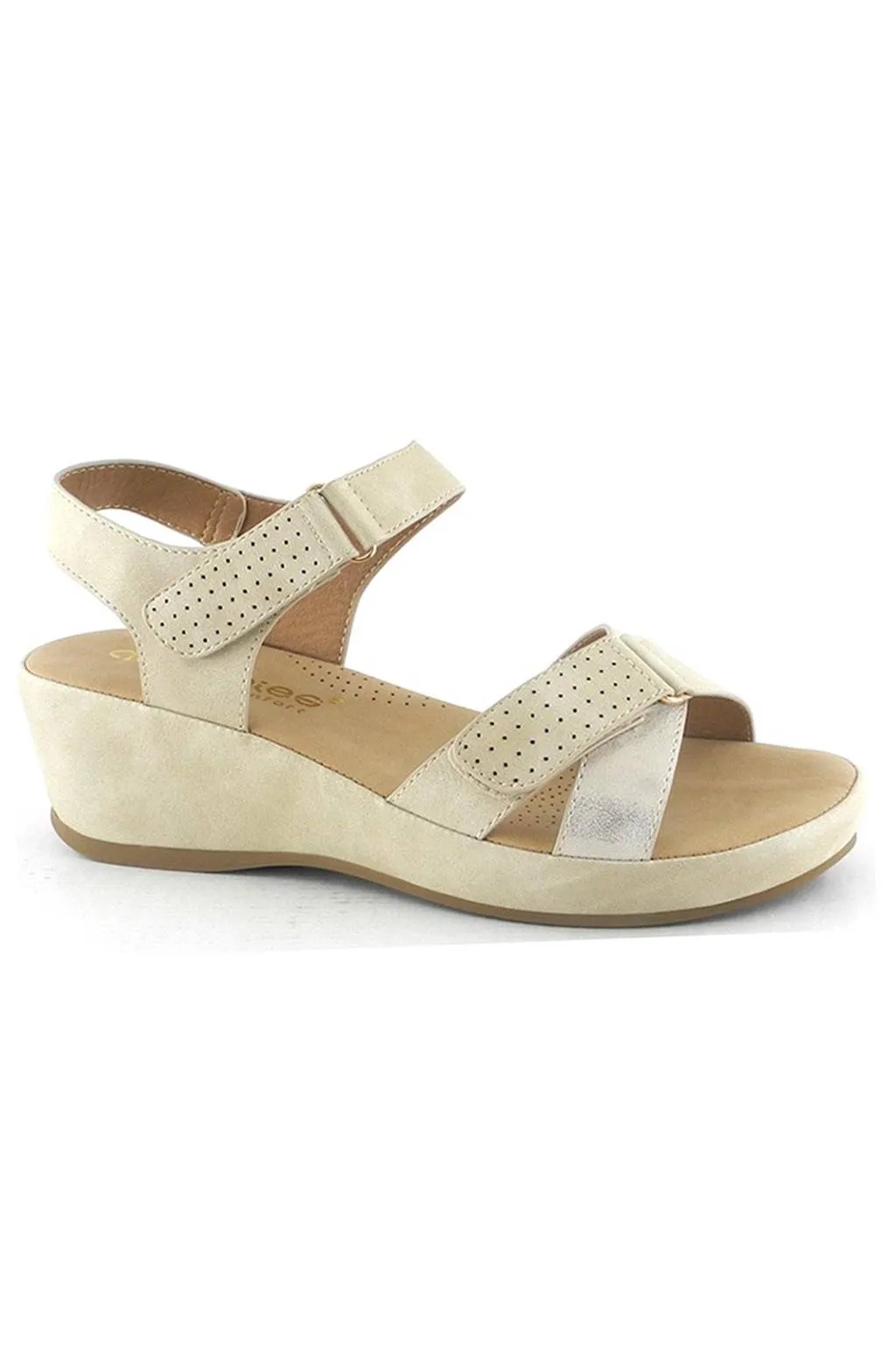 Sandalia Mujer Amarpies AHE26752 Arena
