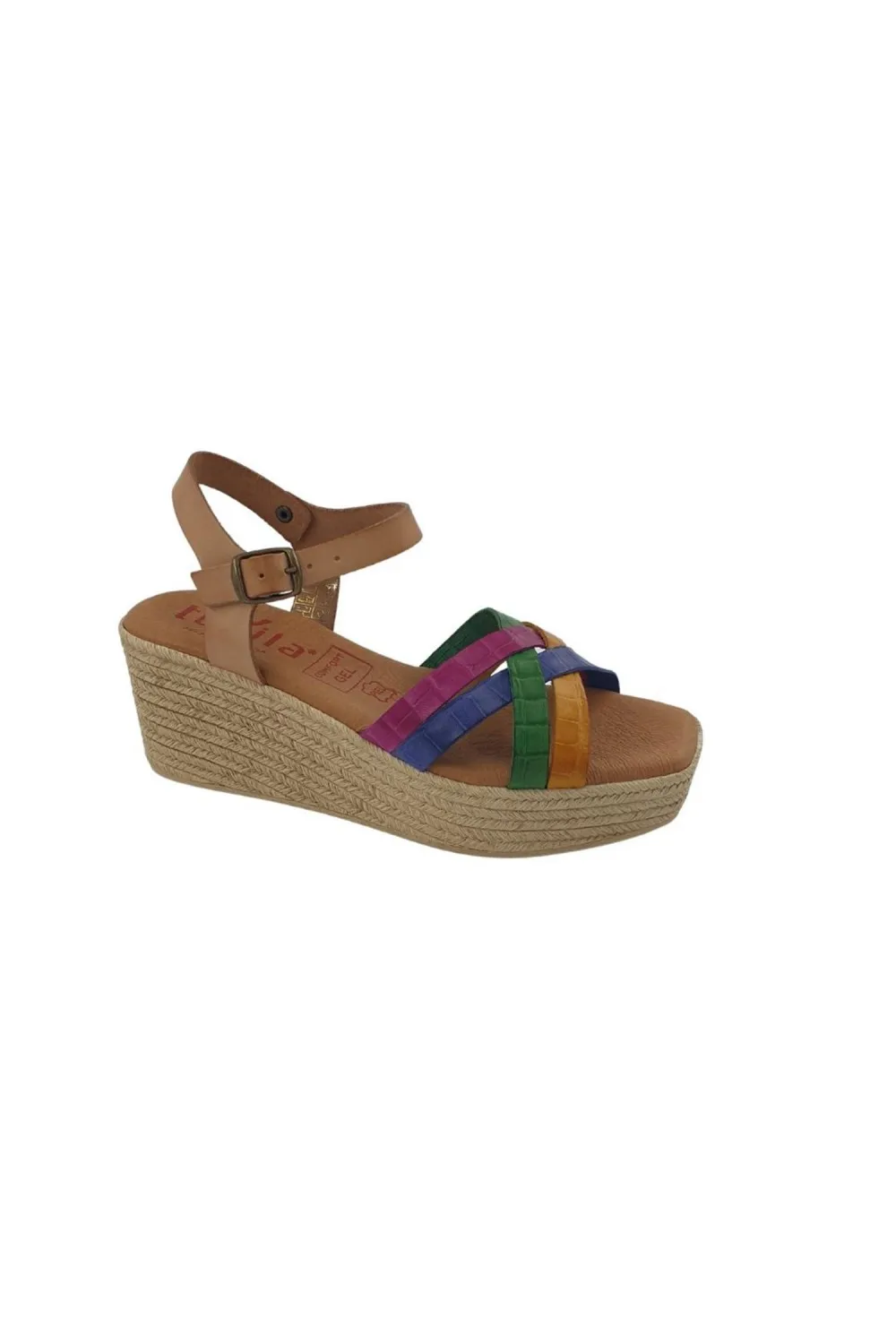 Sandalia mujer Cuna tekila multicolor 7246